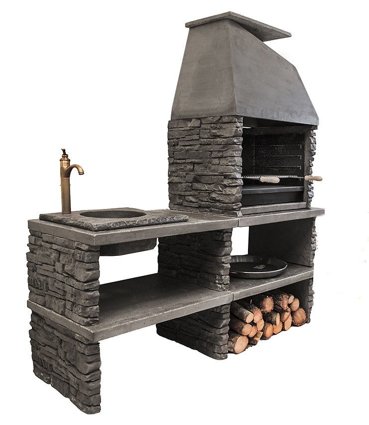 Barbacoa Alpes (un banco)