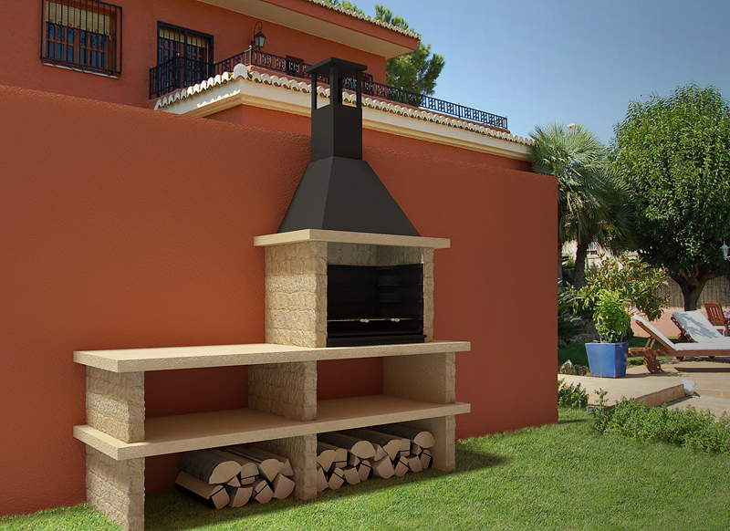 Barbacoa Pirineos (un banco)